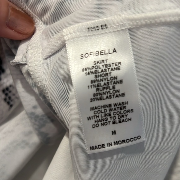 Sofibella Snake Print Tennis Skirt - Picture 4 of 6